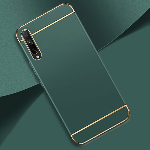 Luxury Metal Frame and Plastic Back Cover Case M01 for Huawei P smart S Green