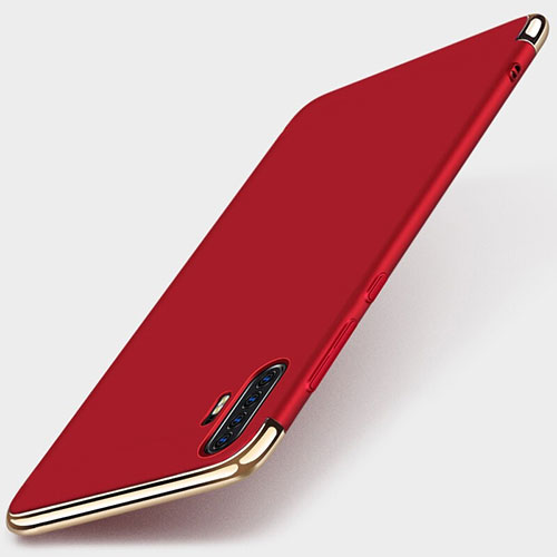 Luxury Metal Frame and Plastic Back Cover Case M01 for Huawei P30 Pro Red