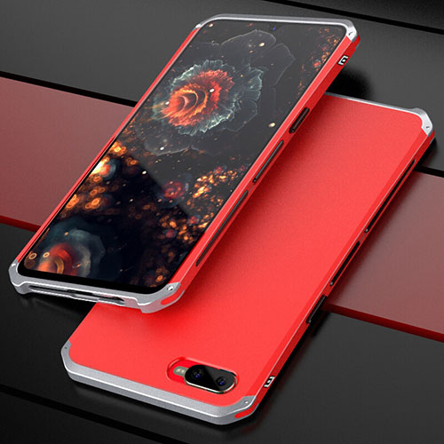 Luxury Metal Frame and Plastic Back Cover Case M01 for Oppo R15X Colorful