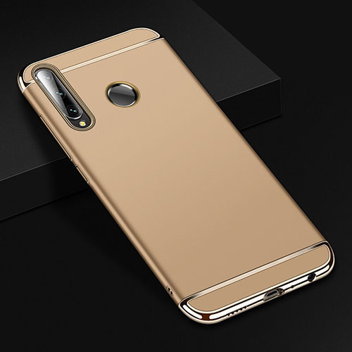 Luxury Metal Frame and Plastic Back Cover Case T01 for Huawei Honor 20E Gold