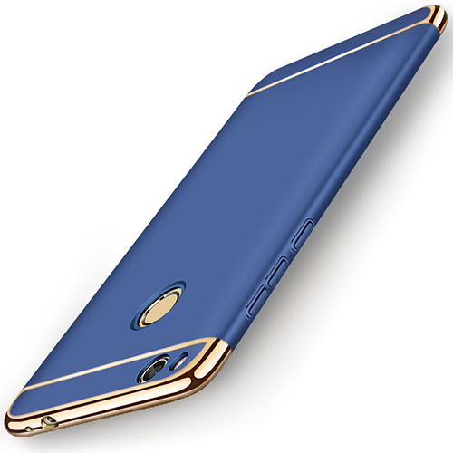 Luxury Metal Frame and Plastic Back Cover for Huawei Nova Lite Blue