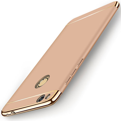 Luxury Metal Frame and Plastic Back Cover for Huawei P9 Lite (2017) Gold