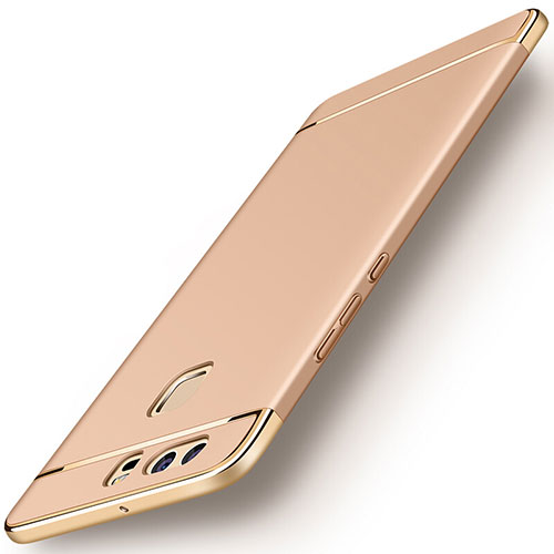 Luxury Metal Frame and Plastic Back Cover for Huawei P9 Plus Gold