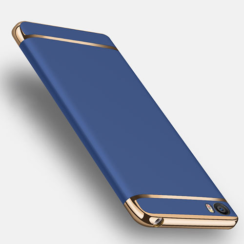 Luxury Metal Frame and Plastic Back Cover for Xiaomi Mi 5 Blue