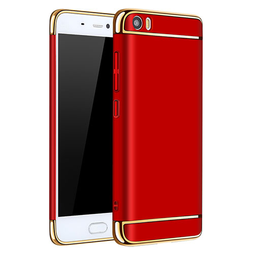 Luxury Metal Frame and Plastic Back Cover for Xiaomi Mi 5 Red