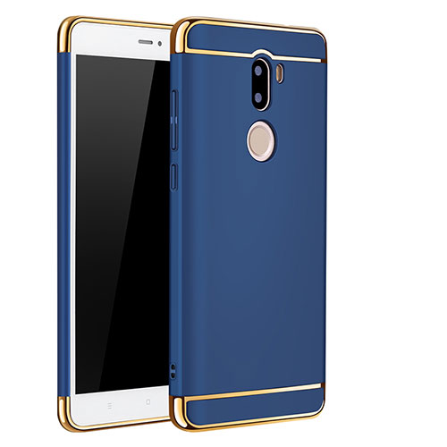 Luxury Metal Frame and Plastic Back Cover for Xiaomi Mi 5S Plus Blue