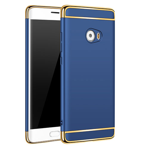 Luxury Metal Frame and Plastic Back Cover for Xiaomi Mi Note 2 Special Edition Blue