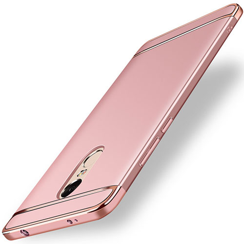 Luxury Metal Frame and Plastic Back Cover for Xiaomi Redmi Note 4X Rose Gold