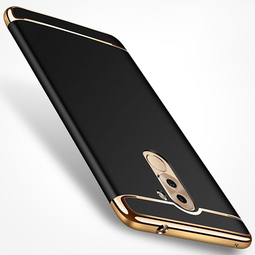 Luxury Metal Frame and Plastic Back Cover M02 for Huawei Mate 9 Lite Black