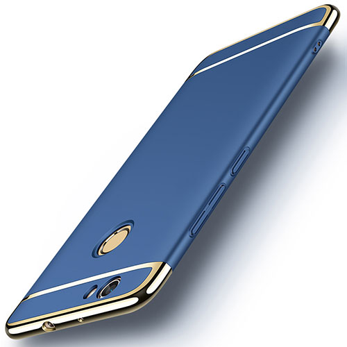 Luxury Metal Frame and Plastic Back Cover M02 for Huawei Nova Blue