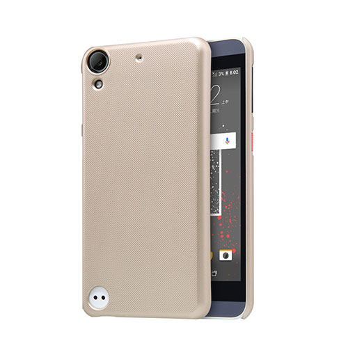 Mesh Hole Hard Rigid Case Back Cover for HTC Desire 530 Gold