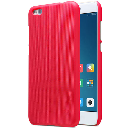 Mesh Hole Hard Rigid Cover for Xiaomi Mi 5C Red