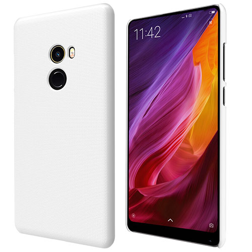 Mesh Hole Hard Rigid Snap On Case Cover for Xiaomi Mi Mix Evo White