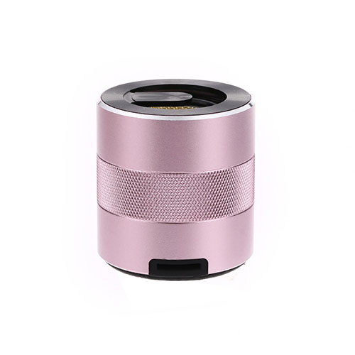 Mini Wireless Bluetooth Speaker Portable Stereo Super Bass Loudspeaker K09 Rose Gold