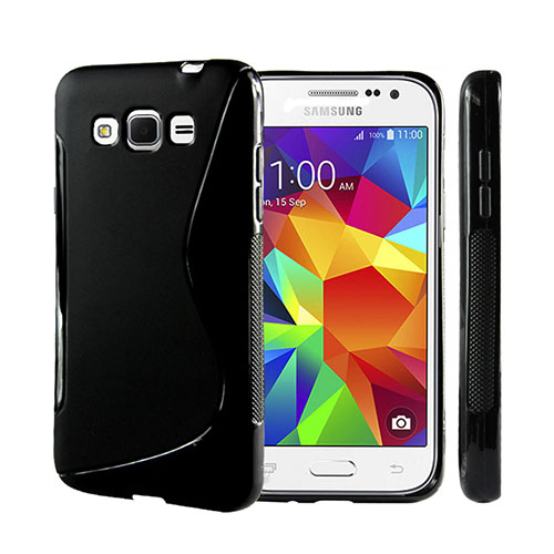 S-Line Gel Soft Case for Samsung Galaxy Grand 3 G7200 Black