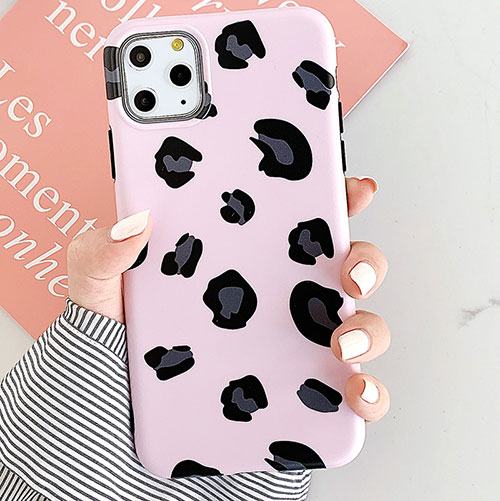 Silicone Candy Rubber Gel Fashionable Pattern Soft Case Cover for Apple iPhone 11 Pro Max Rose Gold