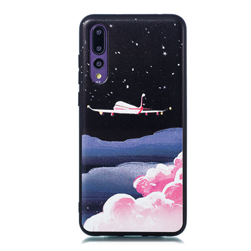 Silicone Candy Rubber Gel Fashionable Pattern Soft Case Cover S06 for Huawei P20 Pro Mixed