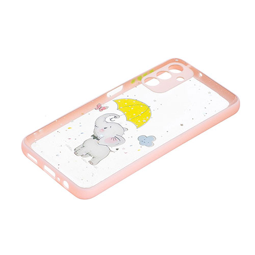 Silicone Candy Rubber Gel Fashionable Pattern Soft Case Cover Y01X for Samsung Galaxy A04s Yellow