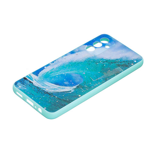 Silicone Candy Rubber Gel Fashionable Pattern Soft Case Cover Y01X for Samsung Galaxy A13 5G Green