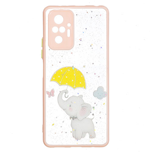 Silicone Candy Rubber Gel Fashionable Pattern Soft Case Cover Y01X for Xiaomi Redmi Note 10 Pro Max Yellow