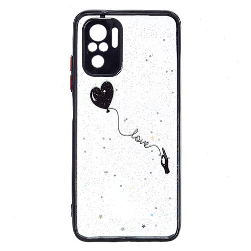 Silicone Candy Rubber Gel Fashionable Pattern Soft Case Cover Y01X for Xiaomi Redmi Note 11 SE India 4G Black