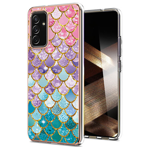 Silicone Candy Rubber Gel Fashionable Pattern Soft Case Cover Y03B for Samsung Galaxy A15 LTE Colorful