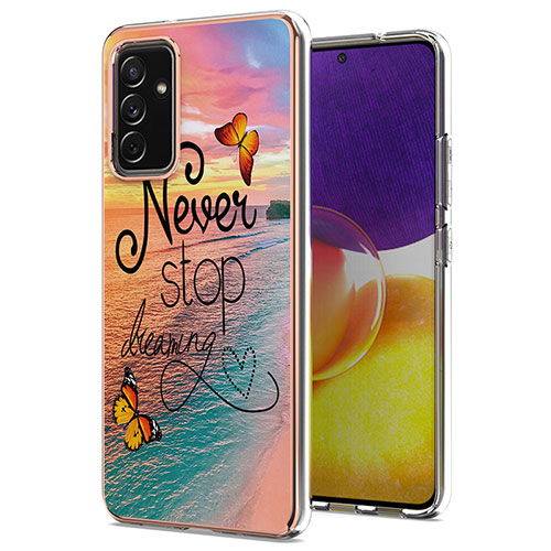 Silicone Candy Rubber Gel Fashionable Pattern Soft Case Cover Y03B for Samsung Galaxy A24 4G Mixed