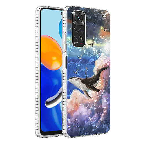 Silicone Candy Rubber Gel Fashionable Pattern Soft Case Cover Y04B for Xiaomi Redmi Note 11 4G (2022) Mixed