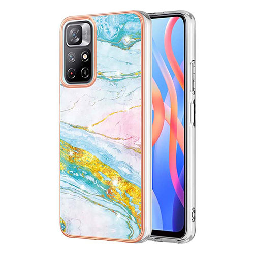 Silicone Candy Rubber Gel Fashionable Pattern Soft Case Cover Y05B for Xiaomi Redmi Note 11 5G Colorful