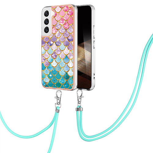 Silicone Candy Rubber Gel Fashionable Pattern Soft Case Cover Y20B for Samsung Galaxy S24 5G Mixed