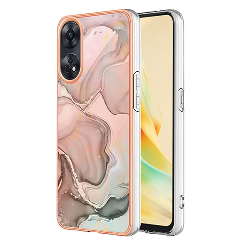 Silicone Candy Rubber Gel Fashionable Pattern Soft Case Cover YB1 for Oppo Reno8 T 4G Mixed