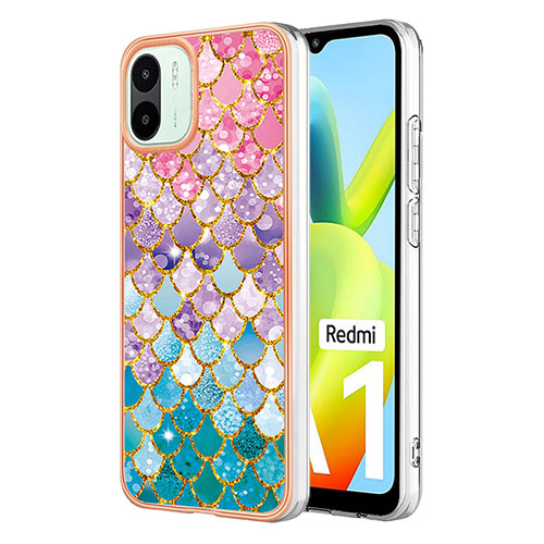 Silicone Candy Rubber Gel Fashionable Pattern Soft Case Cover YB3 for Xiaomi Poco C50 Colorful