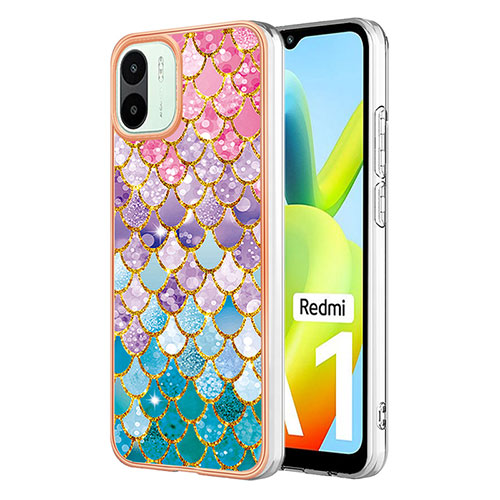 Silicone Candy Rubber Gel Fashionable Pattern Soft Case Cover YB3 for Xiaomi Redmi A2 Plus Colorful