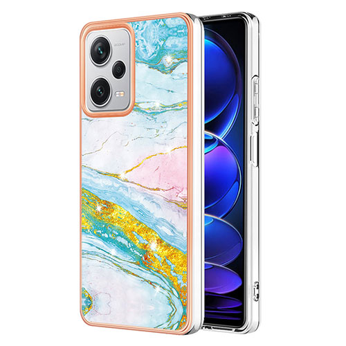 Silicone Candy Rubber Gel Fashionable Pattern Soft Case Cover YB5 for Xiaomi Redmi Note 12 Explorer Colorful