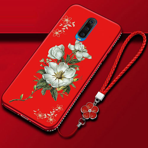 Silicone Candy Rubber Gel Flowers Soft Case Cover for Oppo R17 Pro Mixed