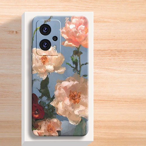 Silicone Candy Rubber Gel Flowers Soft Case Cover for Xiaomi Redmi Note 11T Pro 5G Mixed