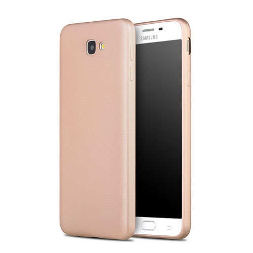 Silicone Candy Rubber Gel Soft Case for Samsung Galaxy J7 Prime Gold