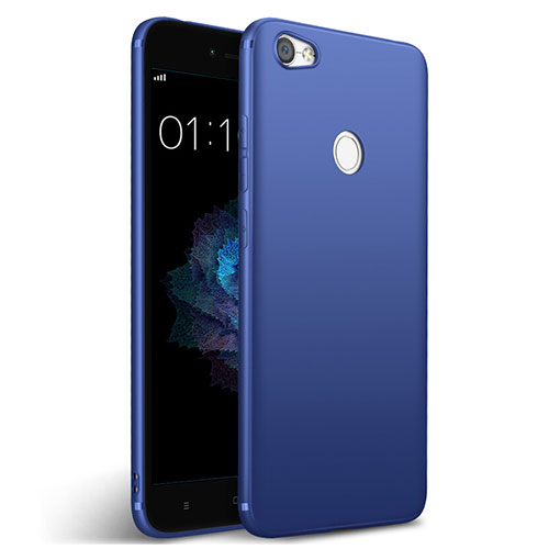 Silicone Candy Rubber Gel Soft Case for Xiaomi Redmi Note 5A Pro Blue