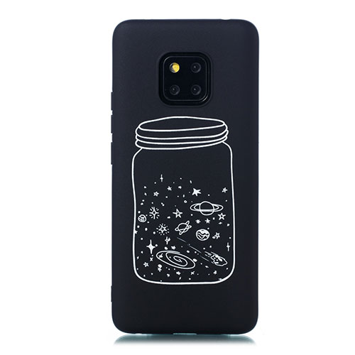 Silicone Candy Rubber Gel Starry Sky Soft Case Cover for Huawei Mate 20 Pro White