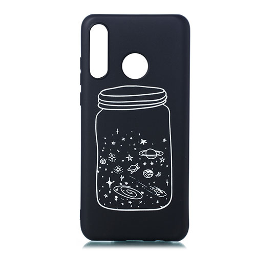 Silicone Candy Rubber Gel Starry Sky Soft Case Cover for Huawei P30 Lite White