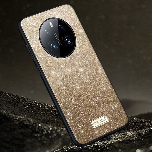 Silicone Candy Rubber TPU Bling-Bling Soft Case Cover LD1 for Huawei Mate 50E Gold