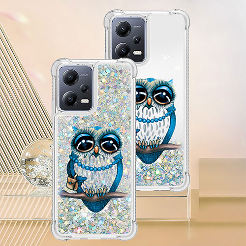 Silicone Candy Rubber TPU Bling-Bling Soft Case Cover S01 for Xiaomi Redmi Note 12 5G Mixed