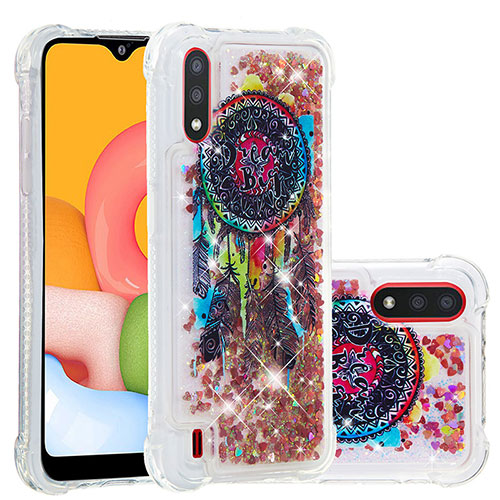 Silicone Candy Rubber TPU Bling-Bling Soft Case Cover S03 for Samsung Galaxy A01 SM-A015 Mixed