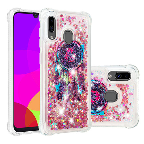 Silicone Candy Rubber TPU Bling-Bling Soft Case Cover S03 for Samsung Galaxy A20 Mixed