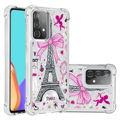 Silicone Candy Rubber TPU Bling-Bling Soft Case Cover S03 for Samsung Galaxy A52 4G Mixed