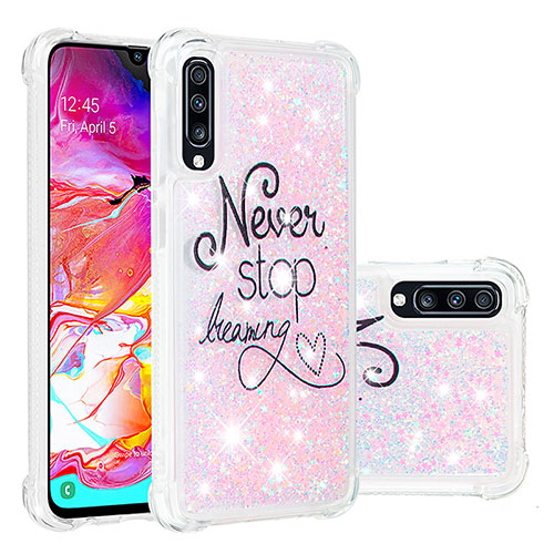 Silicone Candy Rubber TPU Bling-Bling Soft Case Cover S03 for Samsung Galaxy A70S Mixed