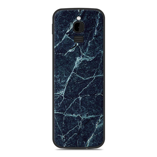 Silicone Candy Rubber TPU Line Soft Case Cover for Nokia 8110 (2018) Blue