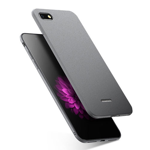 Silicone Candy Rubber TPU Soft Case for Xiaomi Redmi 6A Gray