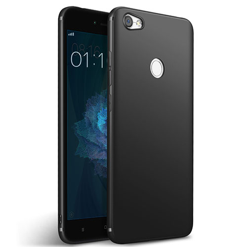 Silicone Candy Rubber TPU Soft Case for Xiaomi Redmi Y1 Black