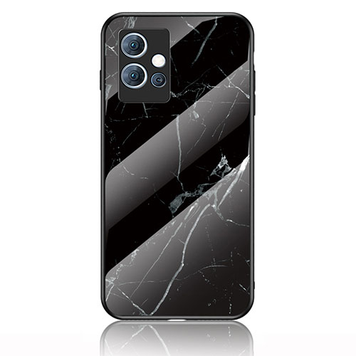 Silicone Frame Fashionable Pattern Mirror Case Cover for Vivo Y33e 5G Black